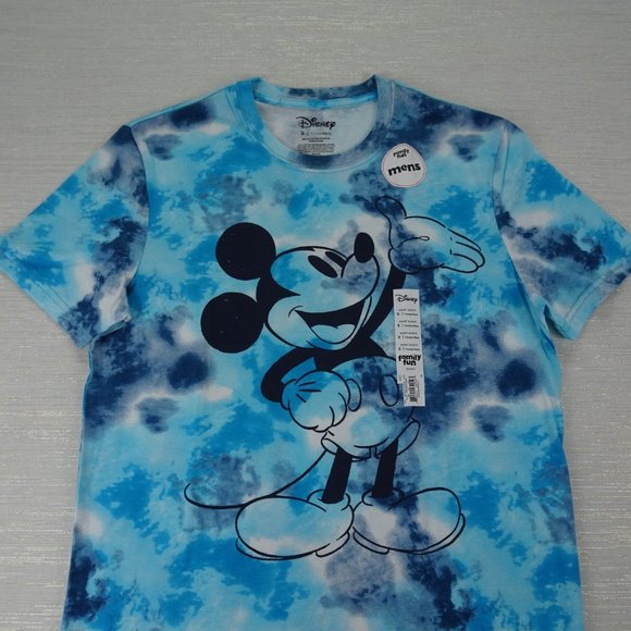 NWT Mickey Mouse Men's Tie Dye Graphic T Shirt - Picture 5 of 10